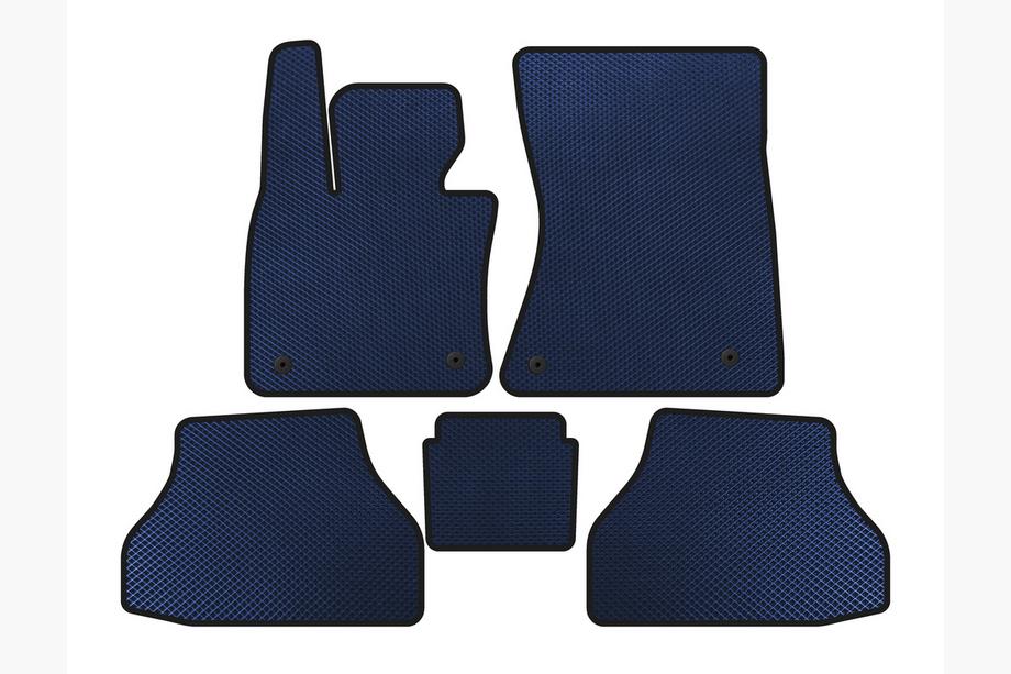 BMW X6 E71 2008–2014 EVA V2 automatten (Blauw) Image