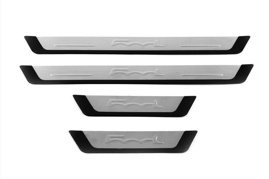 Fiat 500/500L 2013–2022 Instaplijsten 500L (OmsaLine, 4 stuks, RVS) Foto 4