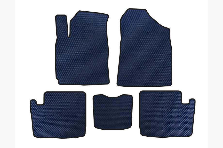 Chery Tiggo 1 2005–2016 EVA automatten voor interieur (2005-2009, Blauw) Image