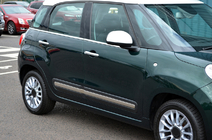 Fiat 500/500L 2013–2022 Ruitlijsten (6 st., RVS) foto 3