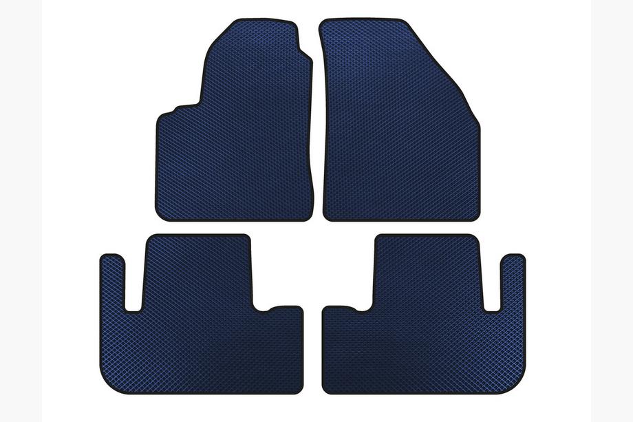 Chevrolet Tacuma/Rezzo 2000–2008 EVA automatten (Blauw) Image