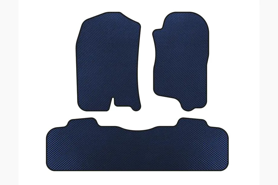 Chevrolet Tahoe 2007–2014 EVA vloermattenset interieur (2 rijen, 2007-2014, Blauw) Image