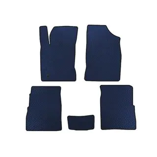 EVA automatten voor het interieur (HB, 5-deurs, facelift, blauw)