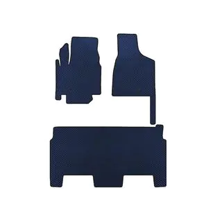 EVA automatten (2008-2020, 2 rijen, 8-zits/uitvoering SXT, blauw)