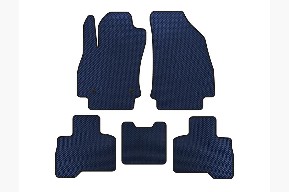 Fiat Fiorino/Qubo 2008–2024 EVA automatten (Voor Qubo 2008-2016, Blauw) Foto 1