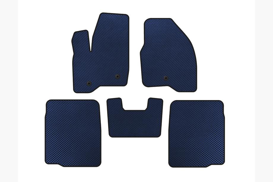 Ford Explorer 2011–2019 EVA automatten (2 rijen, 2011-2015, blauw) Image