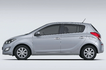 Hyundai I-20 2012–2014 RVS deurgreep covers (4 stuks) foto 1