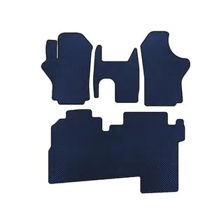 EVA automatten voor interieur (2004-2007, 2 rijen, 8-persoons, blauw)
