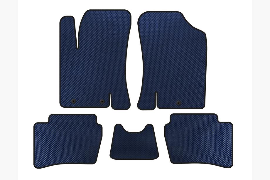 Hyundai I-20 2008–2012 EVA automatten (HB, blauw) Image
