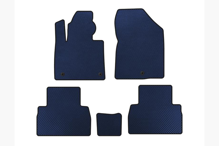 Hyundai Santa Fe 4 2018–2023 EVA automatten (2018-2020, Blauw) Image