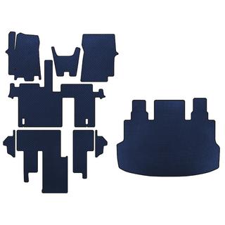 EVA automatten (volledige interieurset, 1+1,5/9-persoons, blauw)
