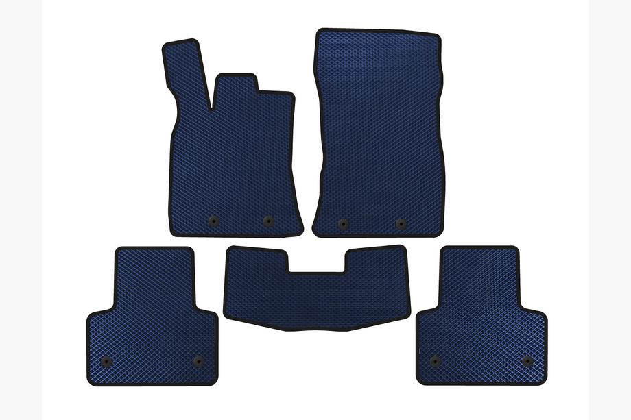 Jaguar XJ 2010– EVA automatten voor interieur (Short, blauw) Image