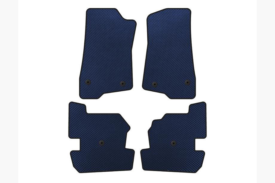 Jeep Wrangler 2018– EVA automatten (Blauw) Image