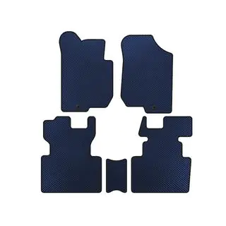 EVA vloermatten interieur (2006-2012, 2 rijen, 7-zits, blauw)