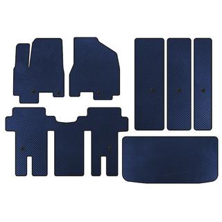 EVA automatten (complete set interieur, blauw) Kia Carnival 2014–2020