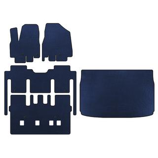 EVA automattenset (volledige interieurset, 8-zits, blauw) Kia Sedona 2014–2020