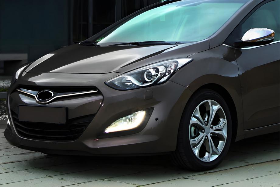 Hyundai I-30 2012–2017 Grillelijst STYLE (RVS) Image