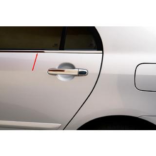 Buitenste raamlijsten (set 4 st., RVS) Toyota Verso 2009–2018