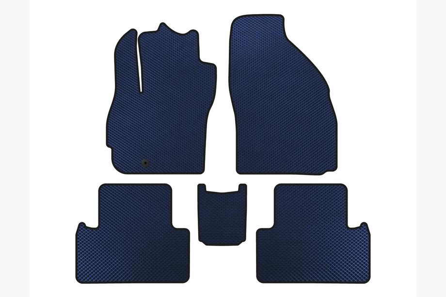 Mazda 5 2005–2009 EVA automatten (2 rijen, 7-zitter, blauw) Image