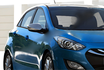 Hyundai I-30 2012–2017 Spiegelkappen zonder richtingaanwijzer (set 2 stuks, RVS) foto 1