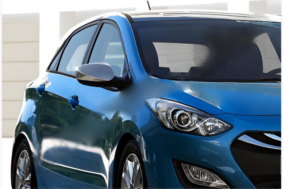 Hyundai I-30 2012–2017 Spiegelkappen zonder richtingaanwijzer (set 2 stuks, RVS) Image