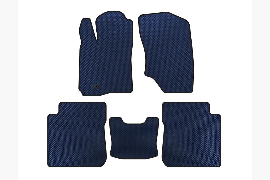 Mitsubishi Outlander 2001–2006 EVA automatten (Blauw) Image