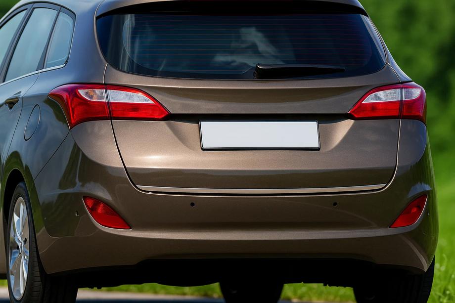 Hyundai I-30 2012–2017 RVS kofferbakrand (SW) Image