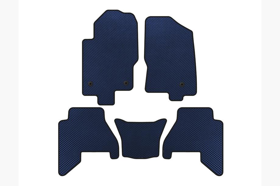 Nissan Pathfinder R51 2005–2014 EVA V2 automatten (2 rijen, Blauw, 2010-2014) Foto 1