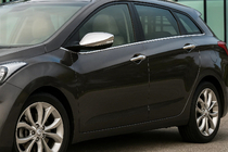 Hyundai I-30 2012–2017 Sierlijsten zijruiten (SW, RVS) foto 1