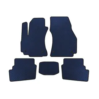 EVA automatten voor het interieur (2 rijen, 2003-2005, 7-zits, Blauw)