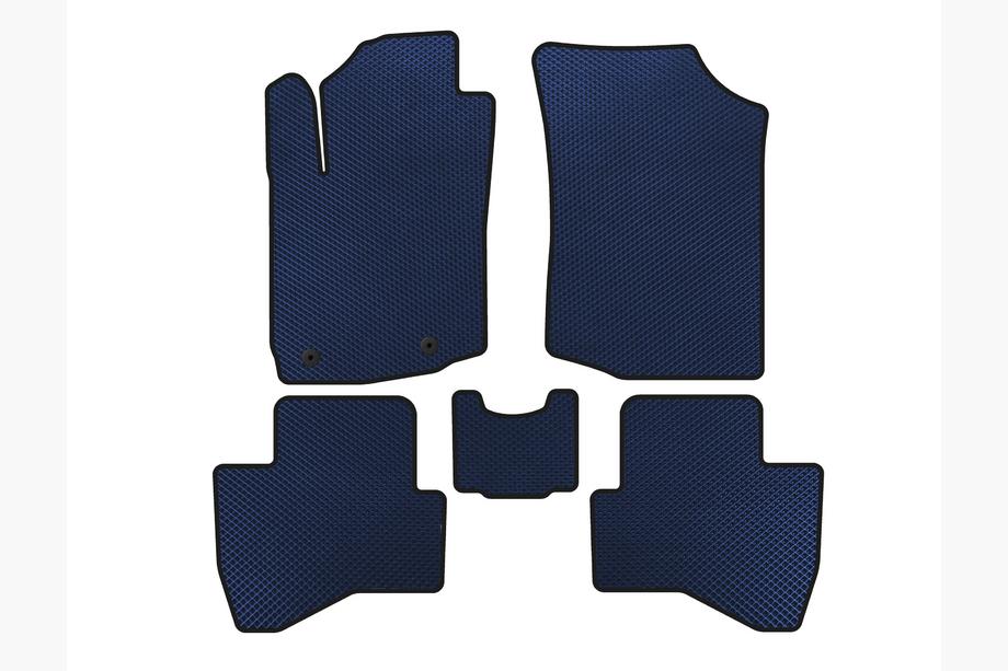 Peugeot 108 2014–2021 EVA automatten (HB, blauw) Image