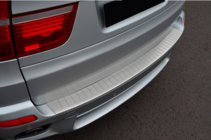 BMW X5 E70 2007–2013 OmsaLine rvs chromen achterbumperbeschermer foto 2