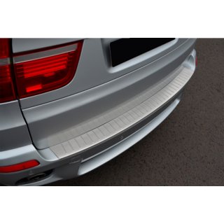OmsaLine rvs chromen achterbumperbeschermer BMW X5 E70 2007–2013 foto 2
