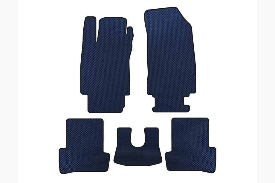 Renault Clio III 2005–2012 EVA automatten (Blauw) Image