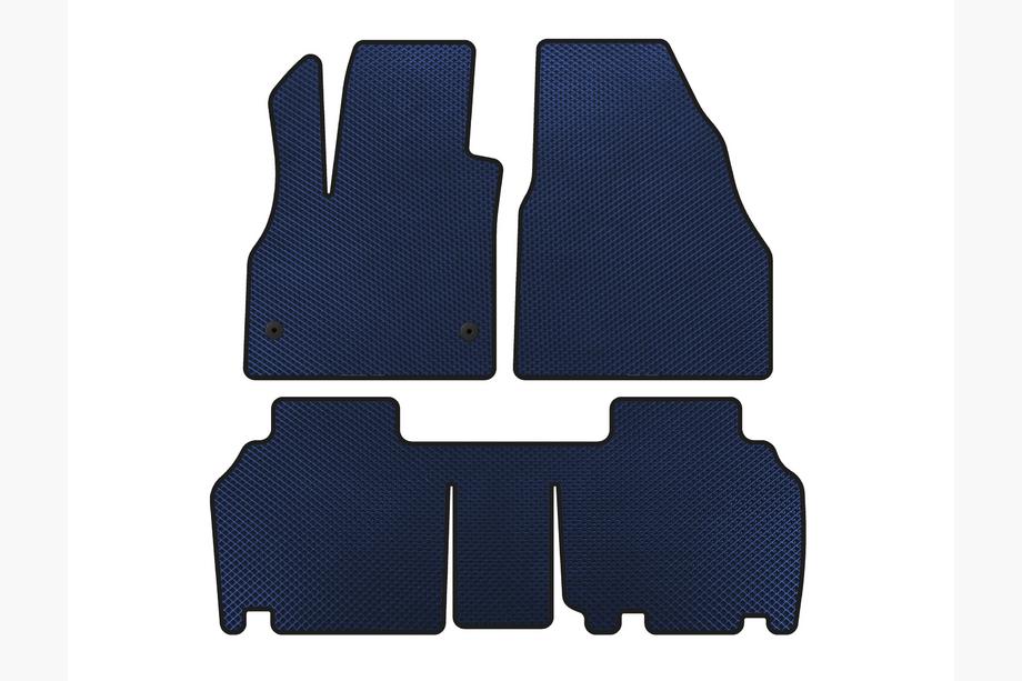 Renault Kangoo 2008–2020 EVA automatten (2 rijen, 5-deurs/7-zits, blauw) Image