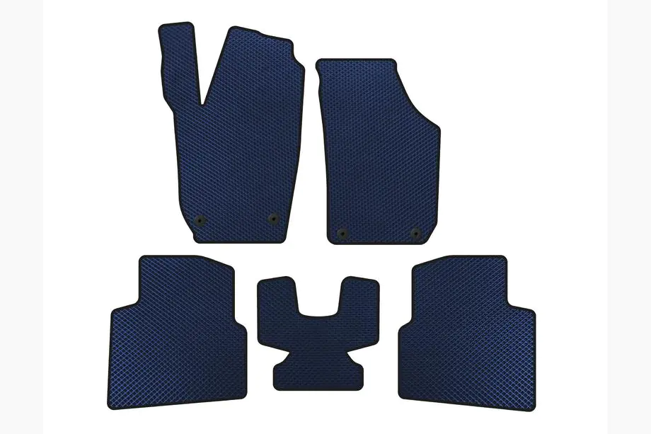 Skoda Roomster 2006–2015 EVA automatten (Blauw) Image