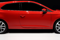 Seat Leon 2013–2020 Sierlijsten zijruiten (3-deurs, 6 stuks, RVS) foto 1