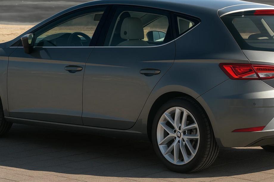 Seat Leon 2013–2020 Raamlijsten voor zijruiten (5-deurs, 8-delig, RVS) Image