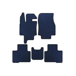 EVA automatten (2 rijen, 7-zitter, blauw)
