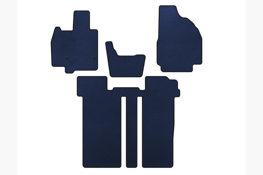 Toyota Previa 2006–2019 EVA automatten (2 rijen, 6-zits, blauw) Image
