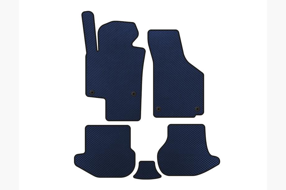 Volkswagen EOS 2006–2011 EVA automatten (Blauw) Image