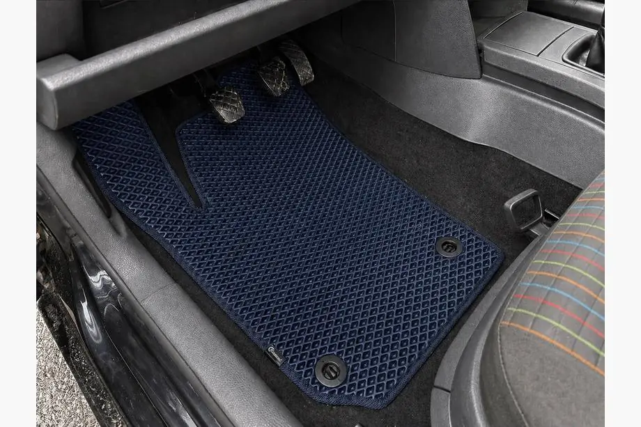 Volkswagen Polo 2001–2009 EVA automatten (HB, 3/5-deurs, blauw) Image