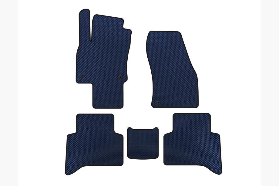 Volkswagen Touran 2015– EVA-automatten (5-persoons, Blauw) Image