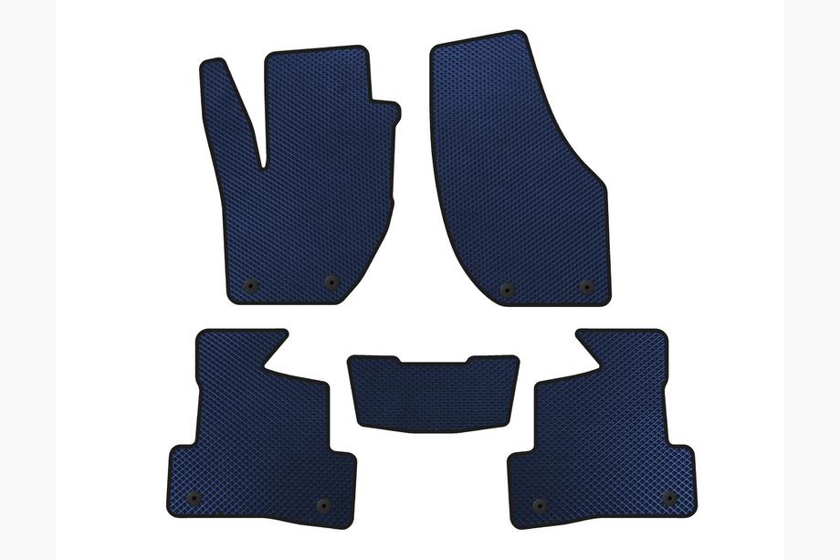 Volvo V40 2012– EVA automatten (2012-2016, HB, Blauw) Image