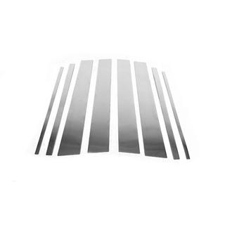 Deurstijl sierlijsten (8-delig, RVS) Toyota Land Cruiser Prado 150 2009–2023 foto 2