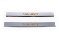 Ford Connect 2002–2006 Carmos V1 instaplijsten (2 stuks, RVS) foto 2