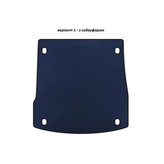 EVA V-1 kofferbakmat (met subwoofer, blauw)