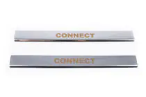 Ford Connect 2010–2013 Instaplijsten Carmos V1 (set 2 stuks, RVS) foto 2