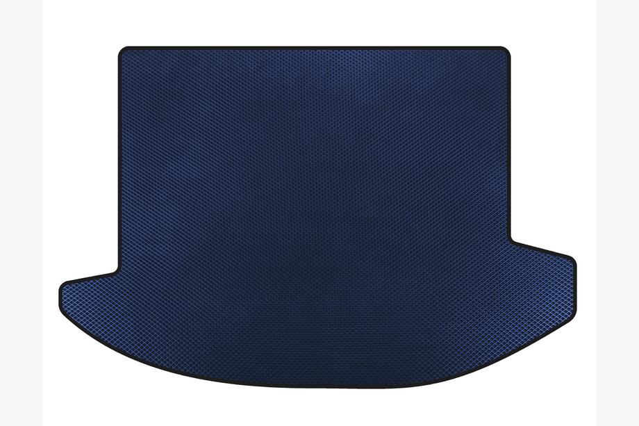 Kia Carens 1999–2012 EVA kofferbakmat (2006-2012, 2 rijen, 7-zits, Blauw) Image