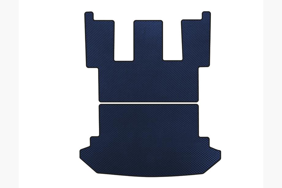 Peugeot 807 2002–2014 EVA kofferbakmat (blauw) Image